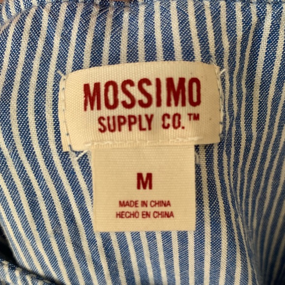 Blue Striped Cold Shoulder Top - Picture 3 of 8